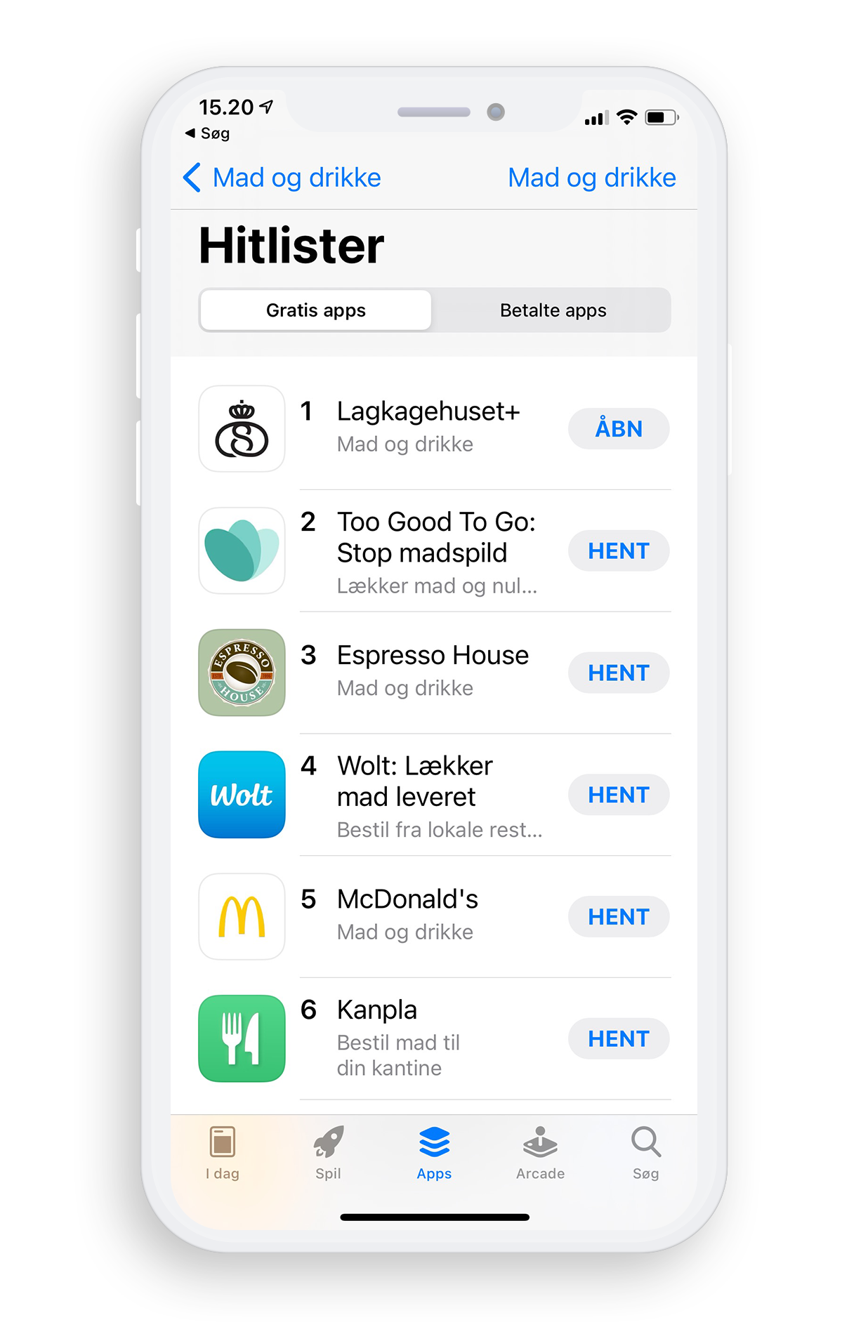 lagkagehuset app i app store